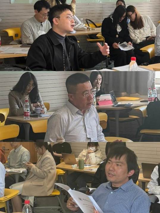 A group of people sitting at tables AI-generated content may be incorrect.